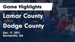 Lamar County  vs Dodge County  Game Highlights - Dec. 17, 2021