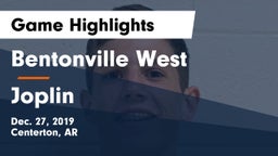 Bentonville West  vs Joplin  Game Highlights - Dec. 27, 2019