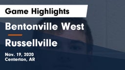 Bentonville West  vs Russellville  Game Highlights - Nov. 19, 2020