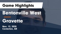 Bentonville West  vs Gravette  Game Highlights - Nov. 12, 2020