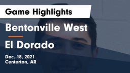 Bentonville West  vs El Dorado  Game Highlights - Dec. 18, 2021