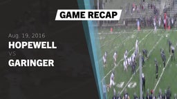 Recap: Hopewell  vs. Garinger  2016