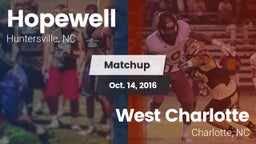 Matchup: Hopewell  vs. West Charlotte  2016