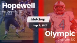 Matchup: Hopewell  vs. Olympic  2017