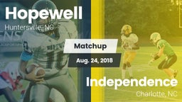 Matchup: Hopewell  vs. Independence  2018