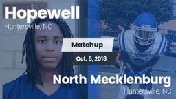 Matchup: Hopewell  vs. North Mecklenburg  2018