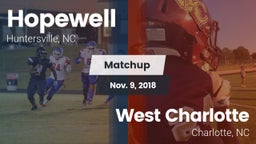Matchup: Hopewell  vs. West Charlotte  2018