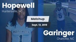 Matchup: Hopewell  vs. Garinger  2019