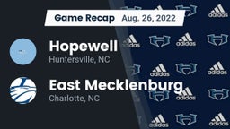 Recap: Hopewell  vs. East Mecklenburg  2022