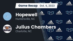 Recap: Hopewell  vs. Julius Chambers  2023