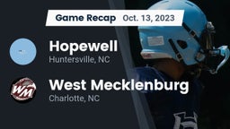 Recap: Hopewell  vs. West Mecklenburg  2023