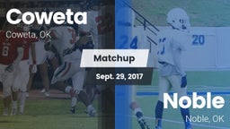 Matchup: Coweta  vs. Noble  2017