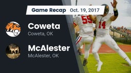 Recap: Coweta  vs. McAlester  2017