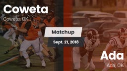Matchup: Coweta  vs. Ada  2018