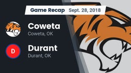 Recap: Coweta  vs. Durant  2018