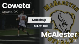 Matchup: Coweta  vs. McAlester  2018