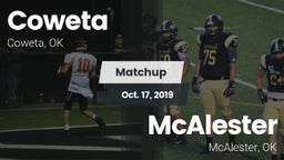 Matchup: Coweta  vs. McAlester  2019