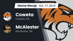 Recap: Coweta  vs. McAlester  2019