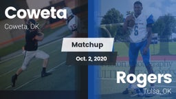 Matchup: Coweta  vs. Rogers  2020