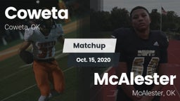 Matchup: Coweta  vs. McAlester  2020