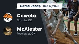 Recap: Coweta  vs. McAlester  2023