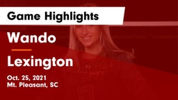 Wando  vs Lexington  Game Highlights - Oct. 25, 2021