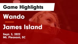 Wando  vs James Island  Game Highlights - Sept. 3, 2022