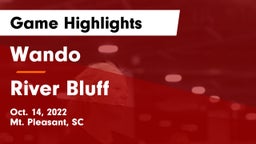 Wando  vs River Bluff  Game Highlights - Oct. 14, 2022