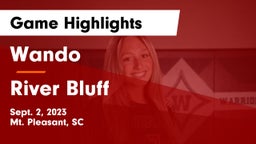 Wando  vs River Bluff  Game Highlights - Sept. 2, 2023