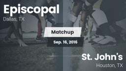 Matchup: Episcopal High vs. St. John's  2016
