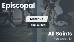 Matchup: Episcopal High vs. All Saints  2016