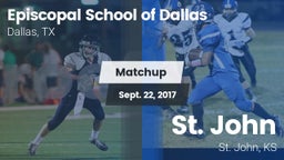 Matchup: Episcopal School of vs. St. John  2017