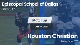 Matchup: Episcopal School of vs. Houston Christian  2017