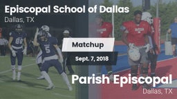 Matchup: Episcopal School of vs. Parish Episcopal  2018