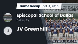 Recap: Episcopal School of Dallas vs. JV Greenhill 2018