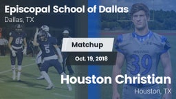 Matchup: Episcopal School of vs. Houston Christian  2018