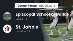 Recap: Episcopal School of Dallas vs. St. John's  2019