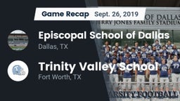 Recap: Episcopal School of Dallas vs. Trinity Valley School 2019