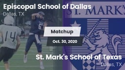 Matchup: Episcopal School of vs. St. Mark's School of Texas 2020