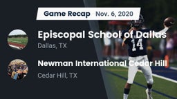 Recap: Episcopal School of Dallas vs. Newman International Cedar Hill 2020
