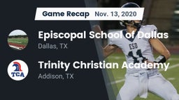 Recap: Episcopal School of Dallas vs. Trinity Christian Academy  2020