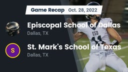 Recap: Episcopal School of Dallas vs. St. Mark's School of Texas 2022