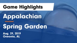 Appalachian  vs Spring Garden Game Highlights - Aug. 29, 2019