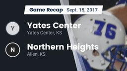 Recap: Yates Center  vs. Northern Heights  2017