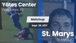 Matchup: Yates Center High Sc vs. St. Marys  2017