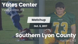 Matchup: Yates Center High Sc vs. Southern Lyon County 2017
