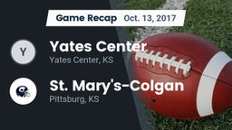 Recap: Yates Center  vs. St. Mary's-Colgan  2017