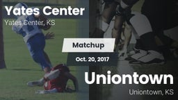 Matchup: Yates Center High Sc vs. Uniontown  2017
