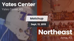 Matchup: Yates Center High Sc vs. Northeast  2019