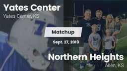 Matchup: Yates Center High Sc vs. Northern Heights  2019